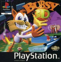 Bubsy 3D Playstation US box art